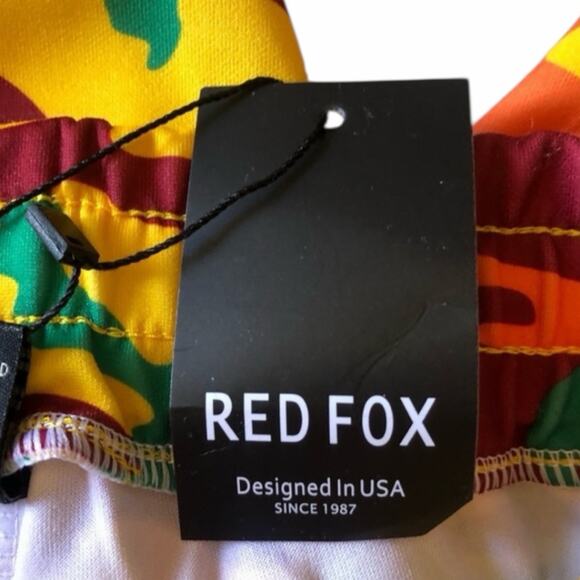 Redfox Camo Joggers Multicolor Men’s/Women’s Medium Yellow Green Orange Camo NWT - Picture 11 of 12